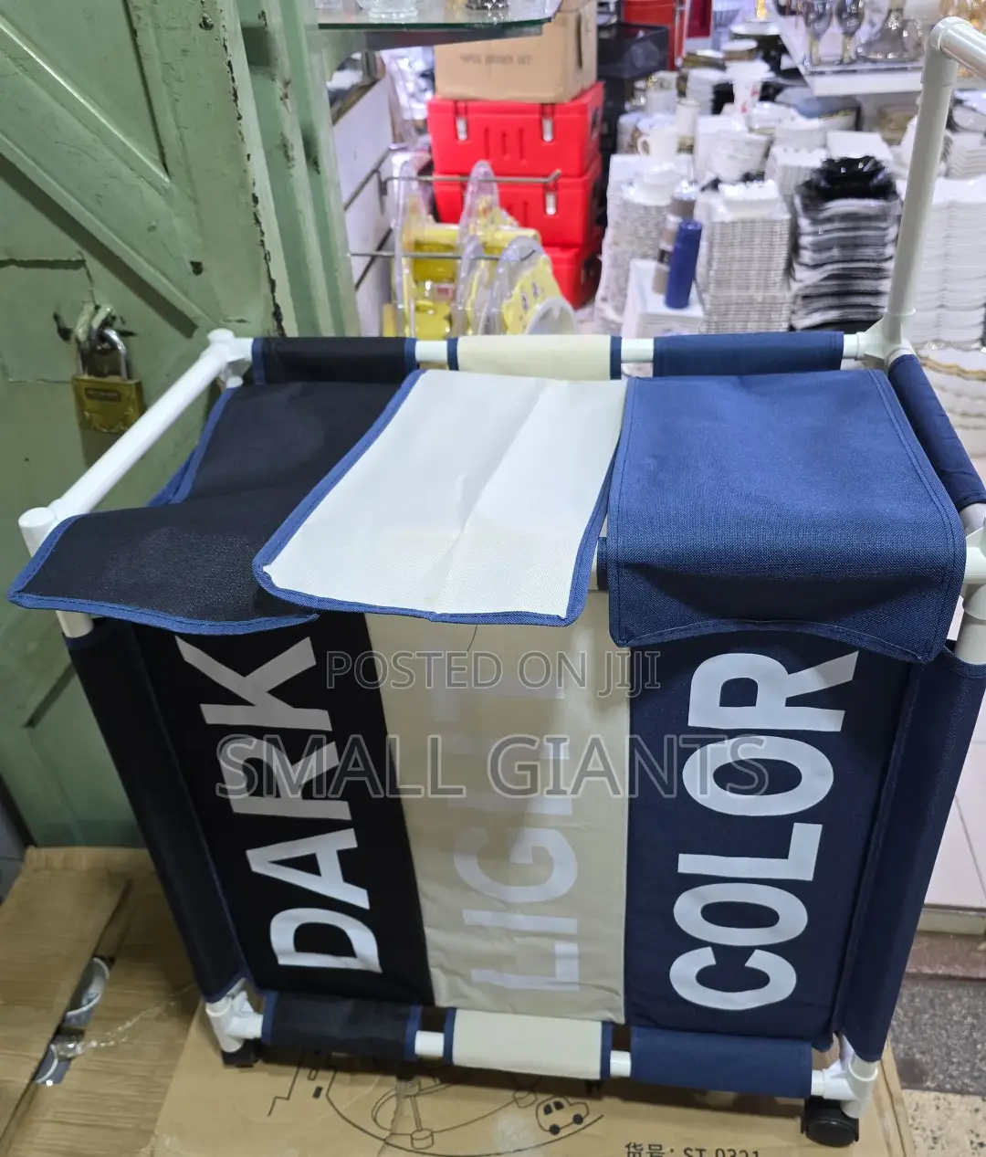 Sorter Laundry Basket With Wheels and Handle