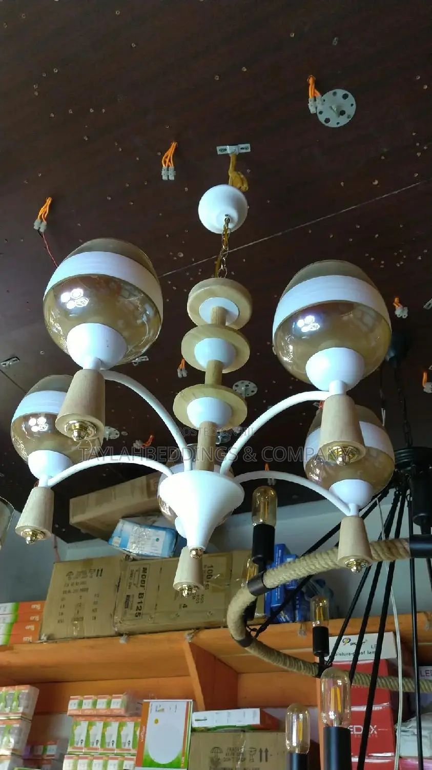 Chandelier - Glass/Zinc Alloy/European Crystal Jade