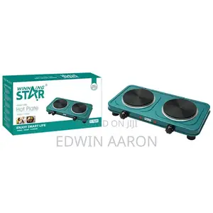 Winning Star Electric Double Hotplate