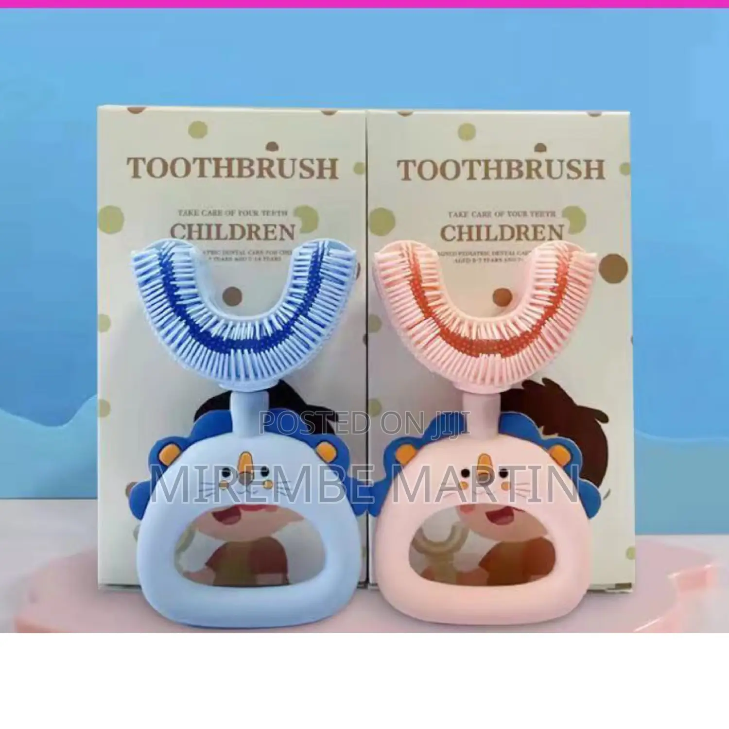 U Shaped Kids Toothbrush.