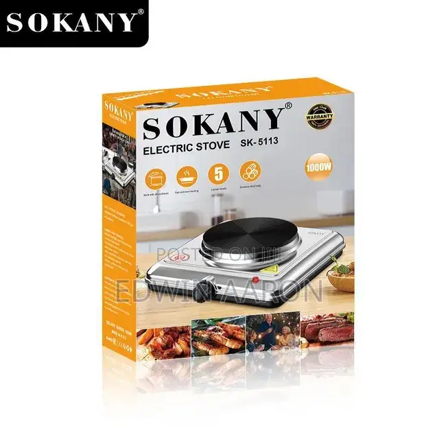 Sokany Electric Single Burner