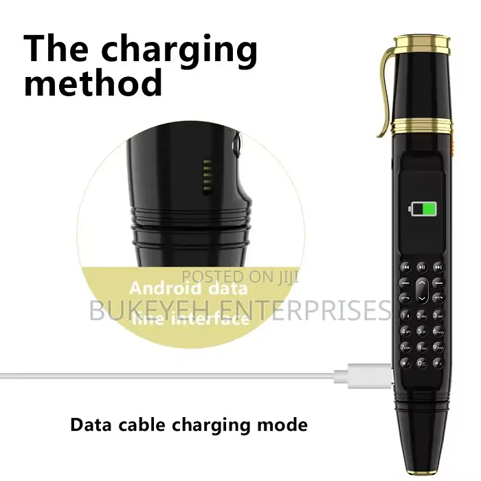 GSM Smart Pen Phone With Dual Nano SIM Card Memory Card Sl