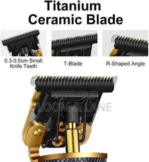 Premium Vintage T9 Hair Trimmer Black