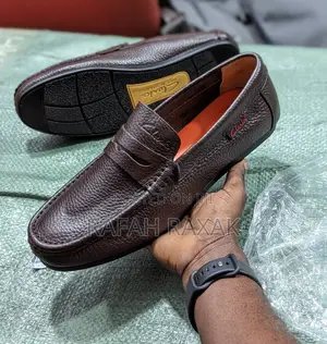 Photo - Original Clarks Premium Leather Flat Sole Moccasins