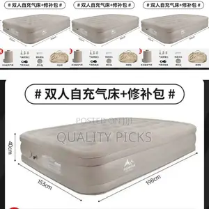 Foldable Double Air Bed