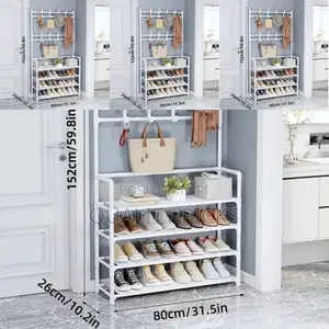 Metallic Shoe Rack Holder