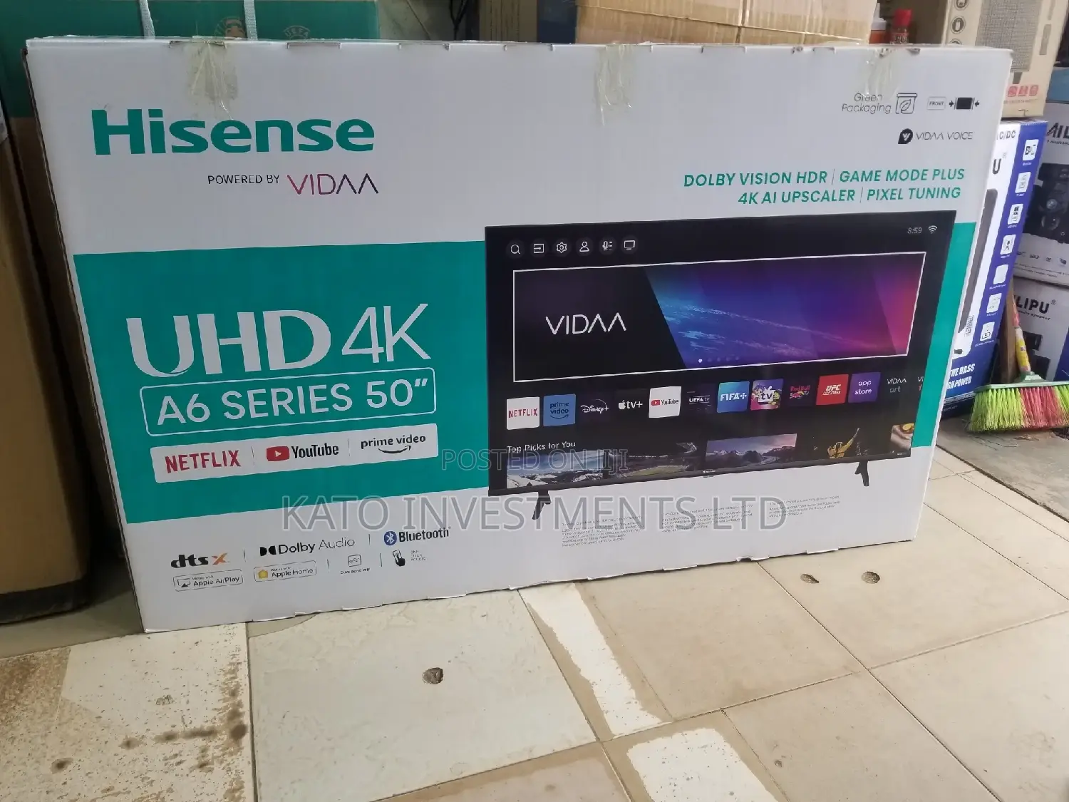 Hisense 50inches Smart Tv