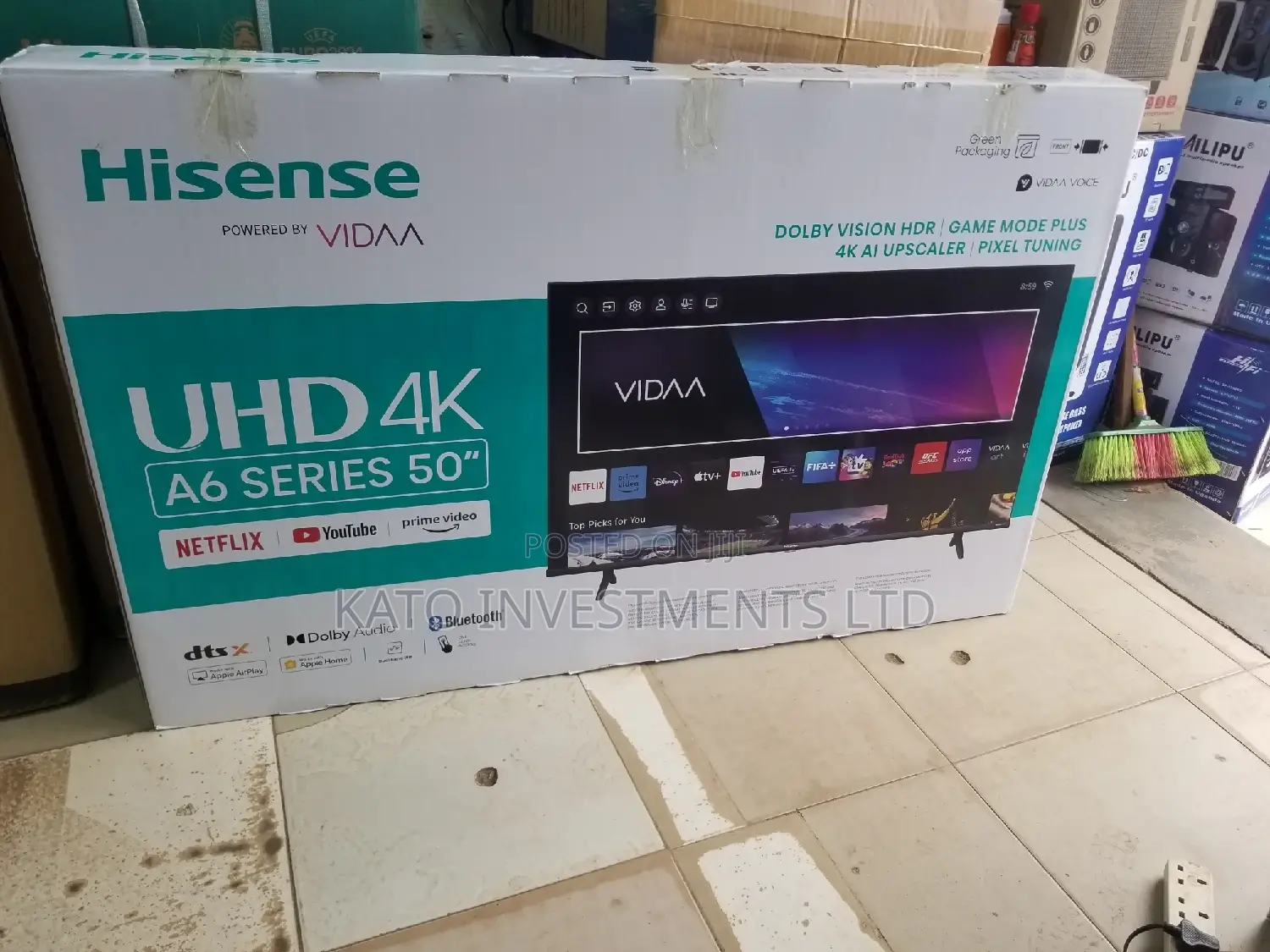 Hisense 50inches Smart Tv