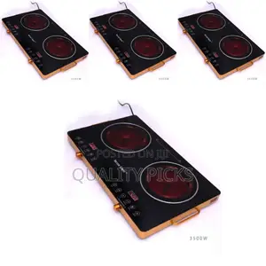 Double Sliver Crest Infrared Cooker