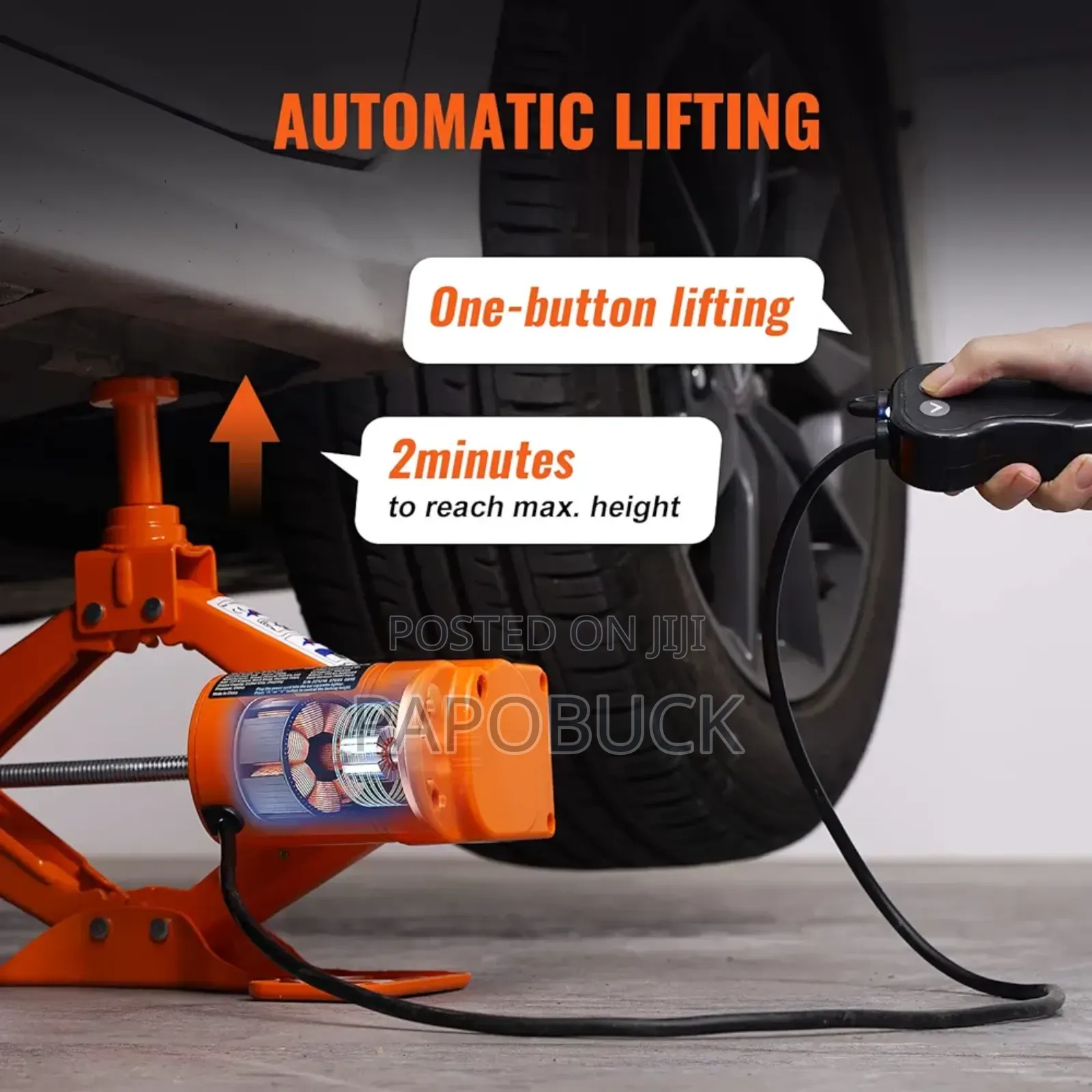 3 Tons Electric Car Jack