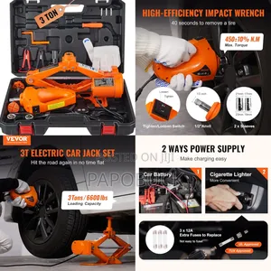 3 Tons Electric Car Jack