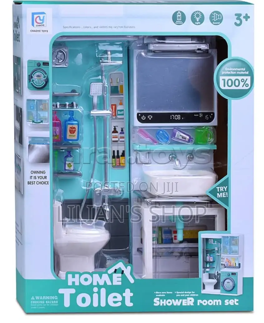 Kids Shower Room Play Set