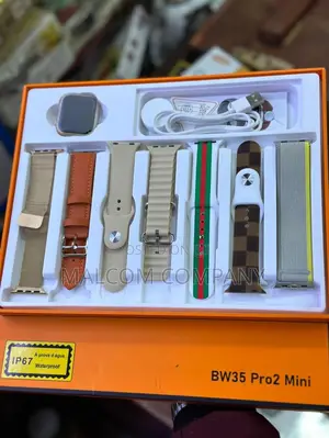Waterproof Smart Watch With Four Straps