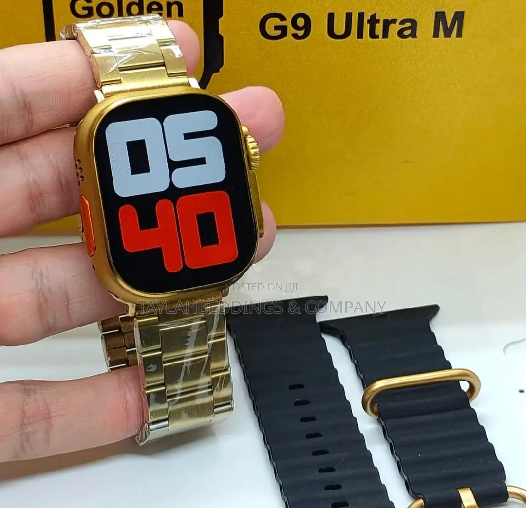 G9 Ultra Max Gold Smartwatch