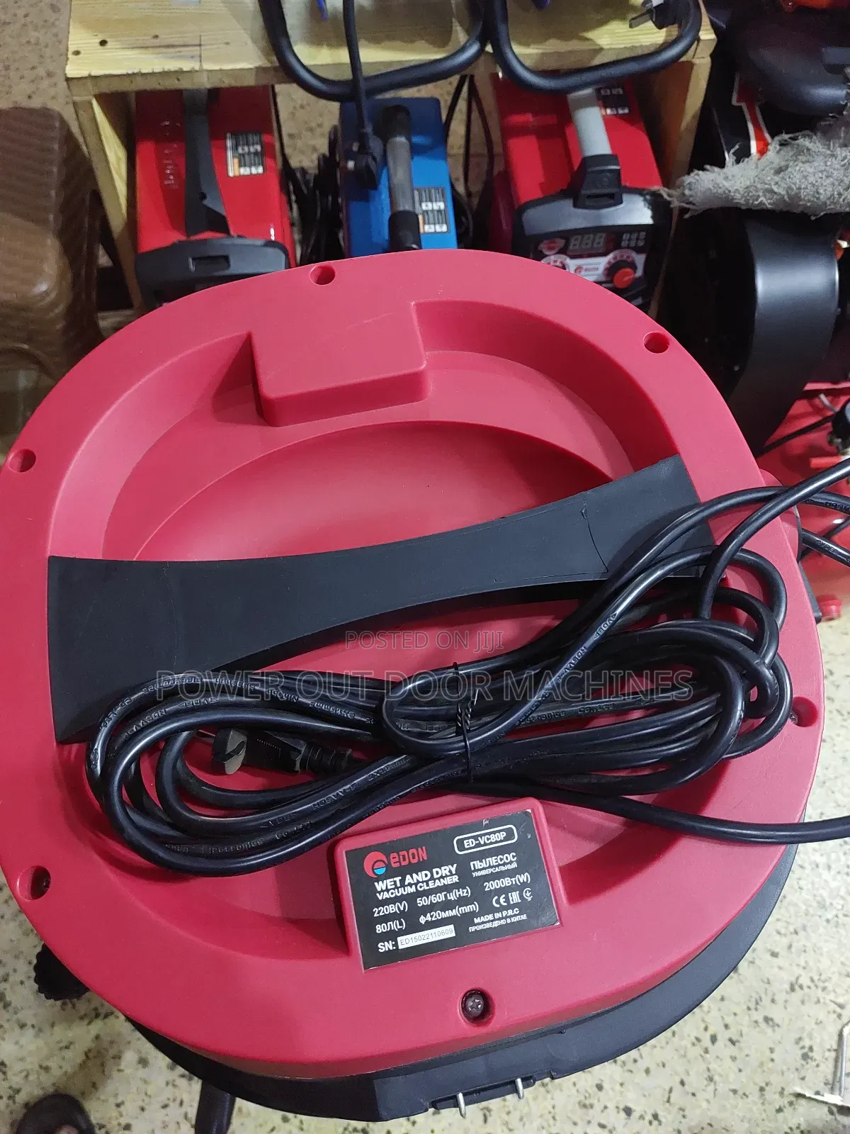80 Litre Wet and Dry Vacuum Cleaner