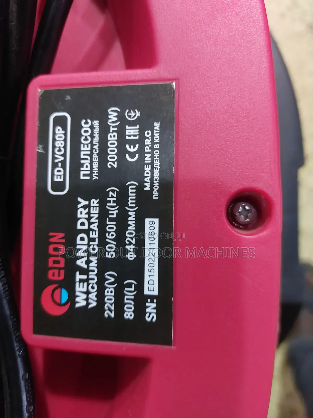 80 Litre Wet and Dry Vacuum Cleaner