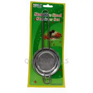 3 Piece Stainless Steel Strainer Set
