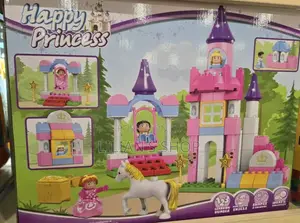 86 PCS Happy Princess Fairy Castle Play Set
