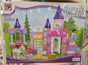 86 PCS Happy Princess Fairy Castle Play Set