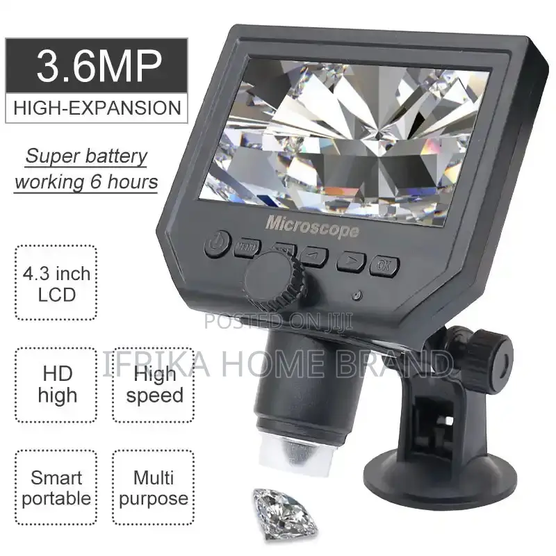 Digital Microscope Aluminum Alloy Stand 4.3 Inches