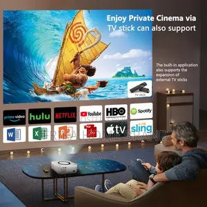 Y9 Android 11 Portable 5G WIFI Smart Home 1080P Projector