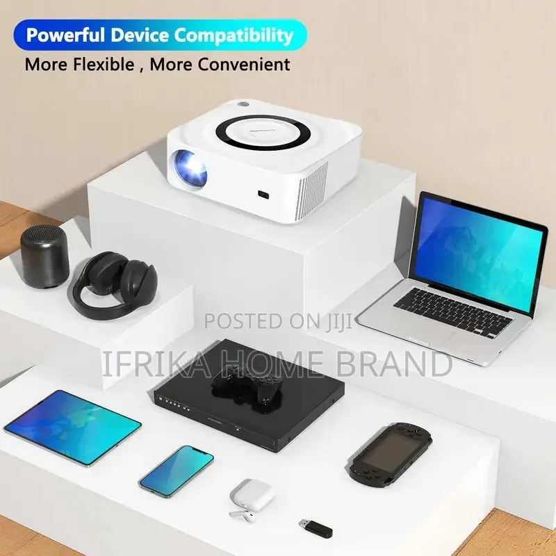Y9 Android 11 Portable 5G WIFI Smart Home 1080P Projector