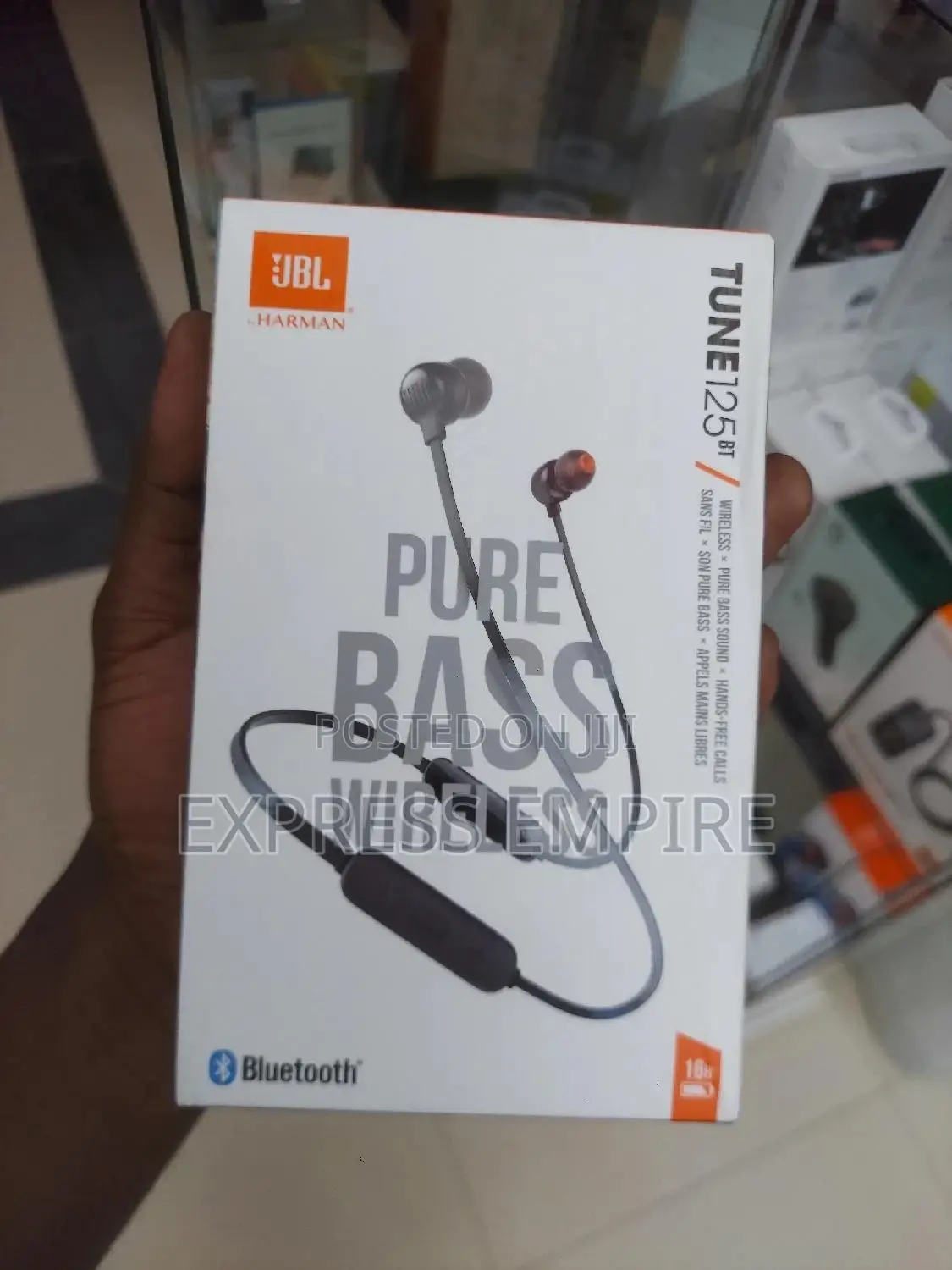 JBL Tune 125bt Pure Bass Headphones