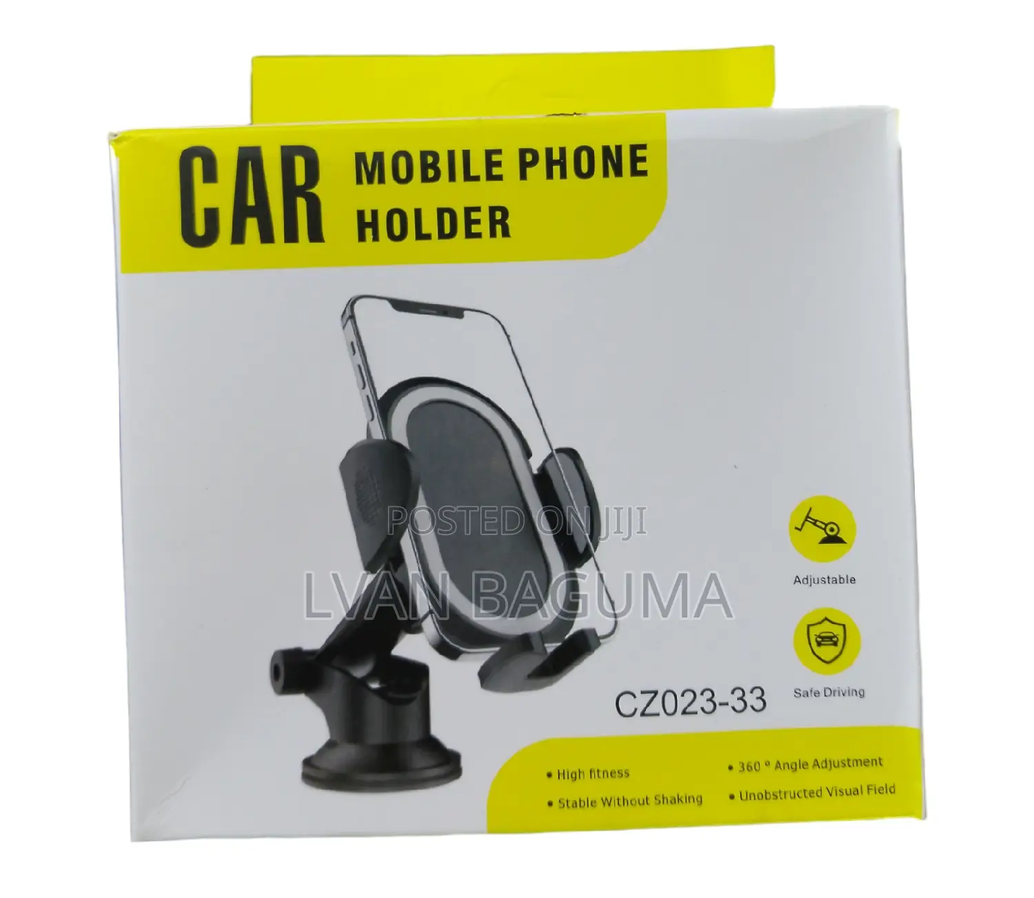 Car Mobile Phone Holder - 360° Angle Adjustment