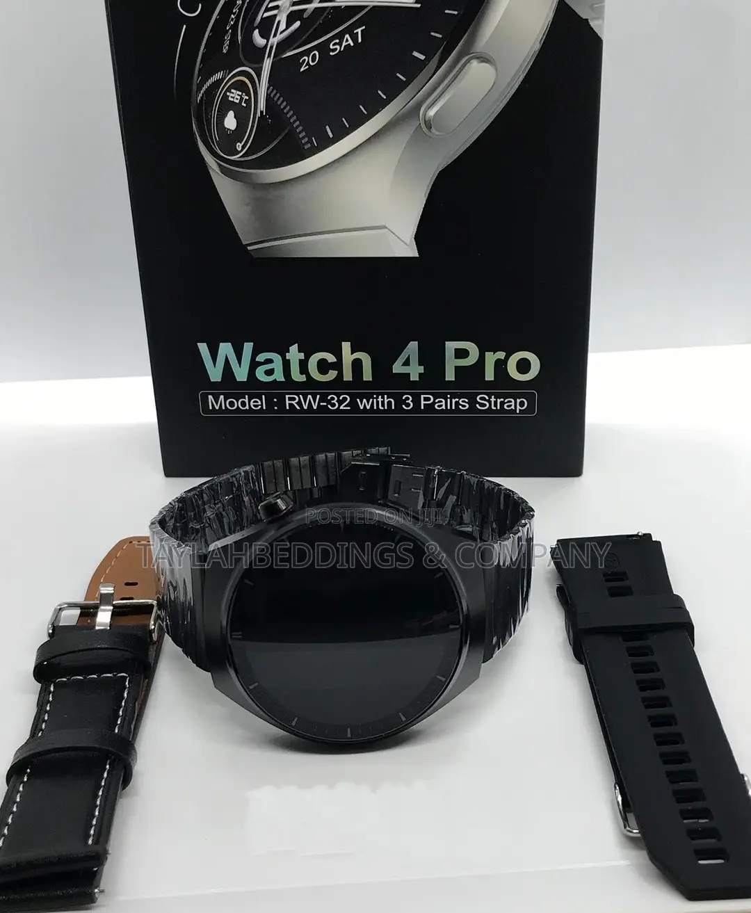 Haino Teko Germany Smart Watch 4 Pro AMOLED Curved Glass