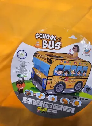Children's Play House Tent School Bus