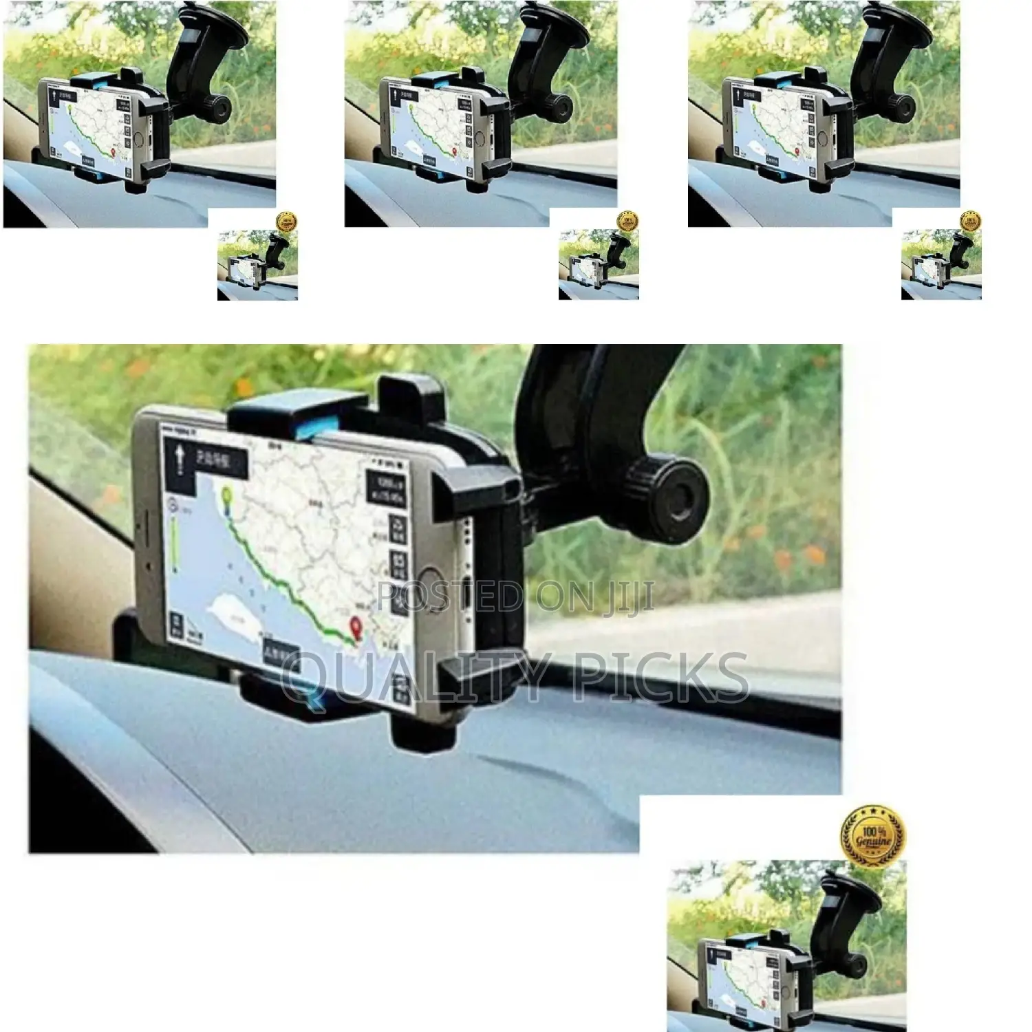 Aluminum Car Phone Holder
