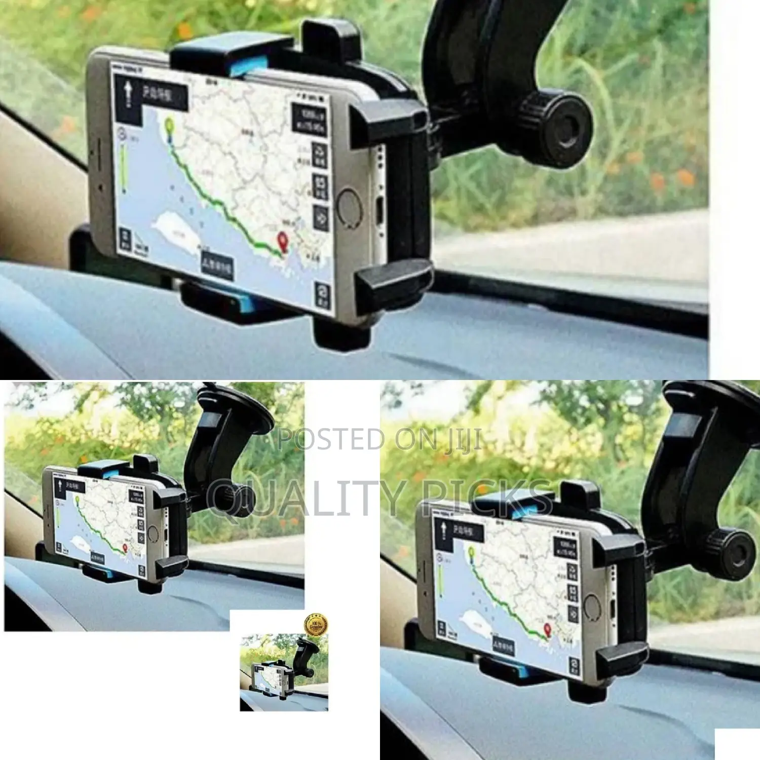 Aluminum Car Phone Holder