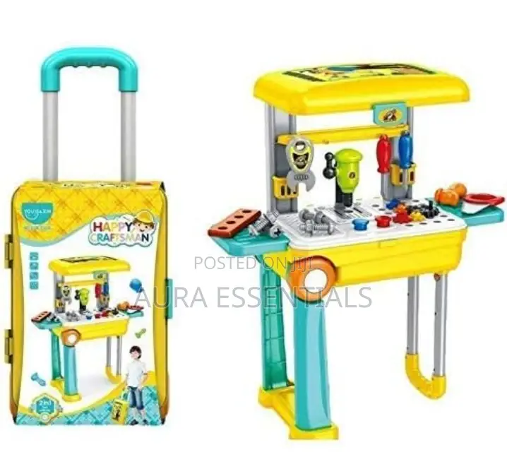 2 in 1 Engineering Tools Role Play Set Toys