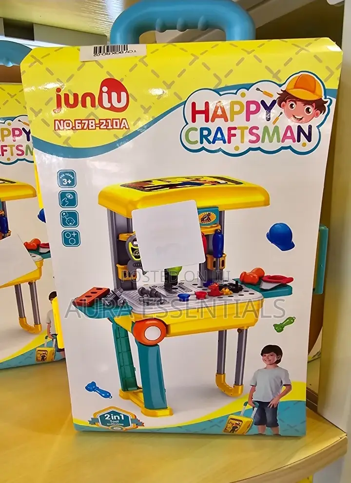 2 in 1 Engineering Tools Role Play Set Toys