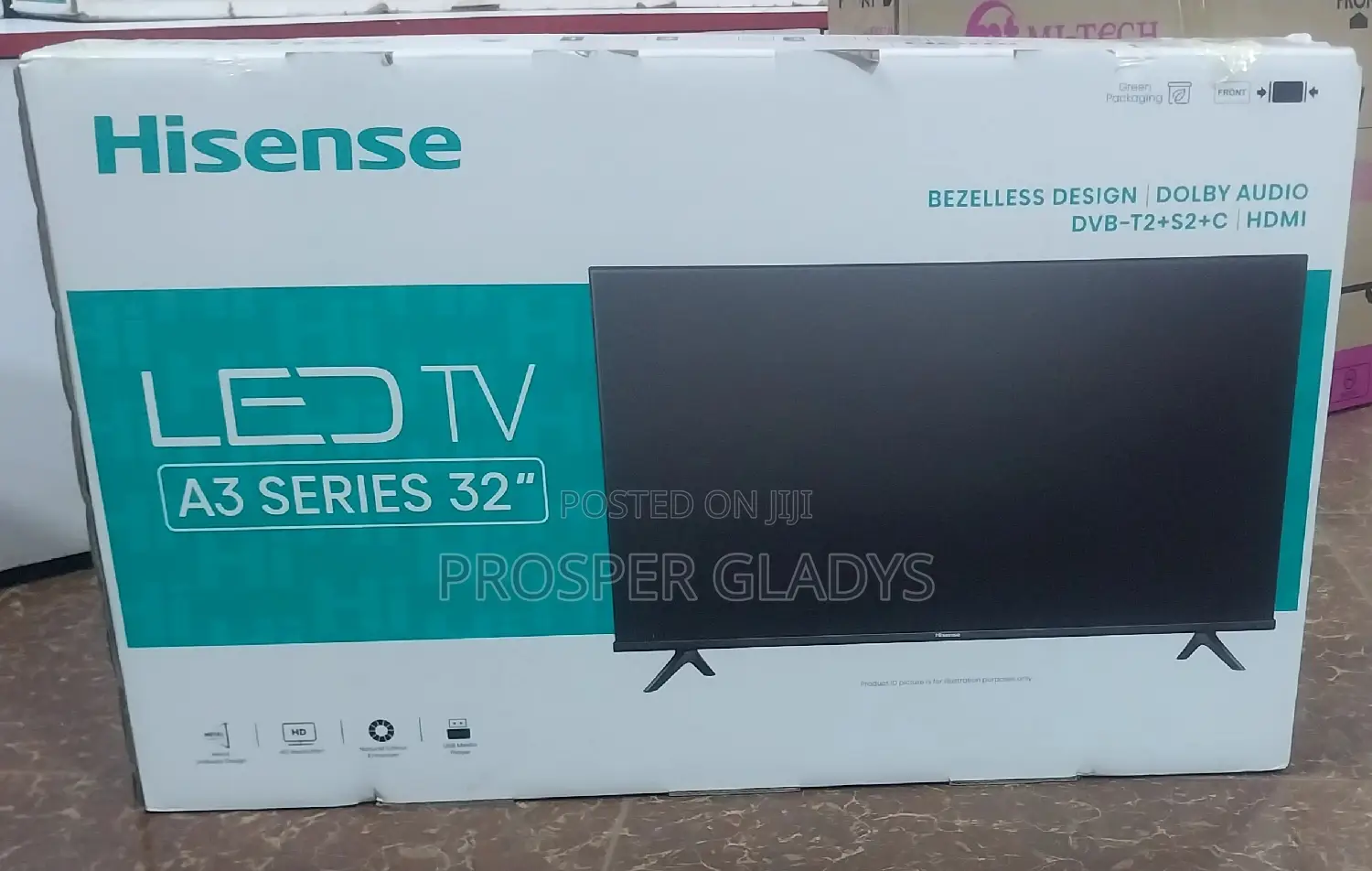 32 Inches Led Hisense Digital Flat Screen Flameless