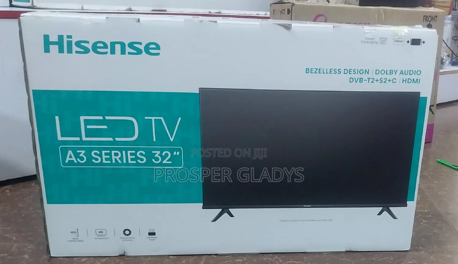 32 Inches Led Hisense Digital Flat Screen Flameless