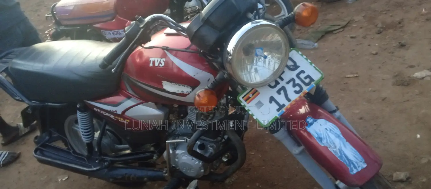 TVS HLX 125 2024 Red