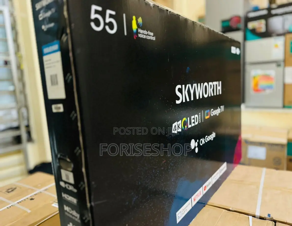 Skyworth 55inch Qled Series TVS Available Authentic