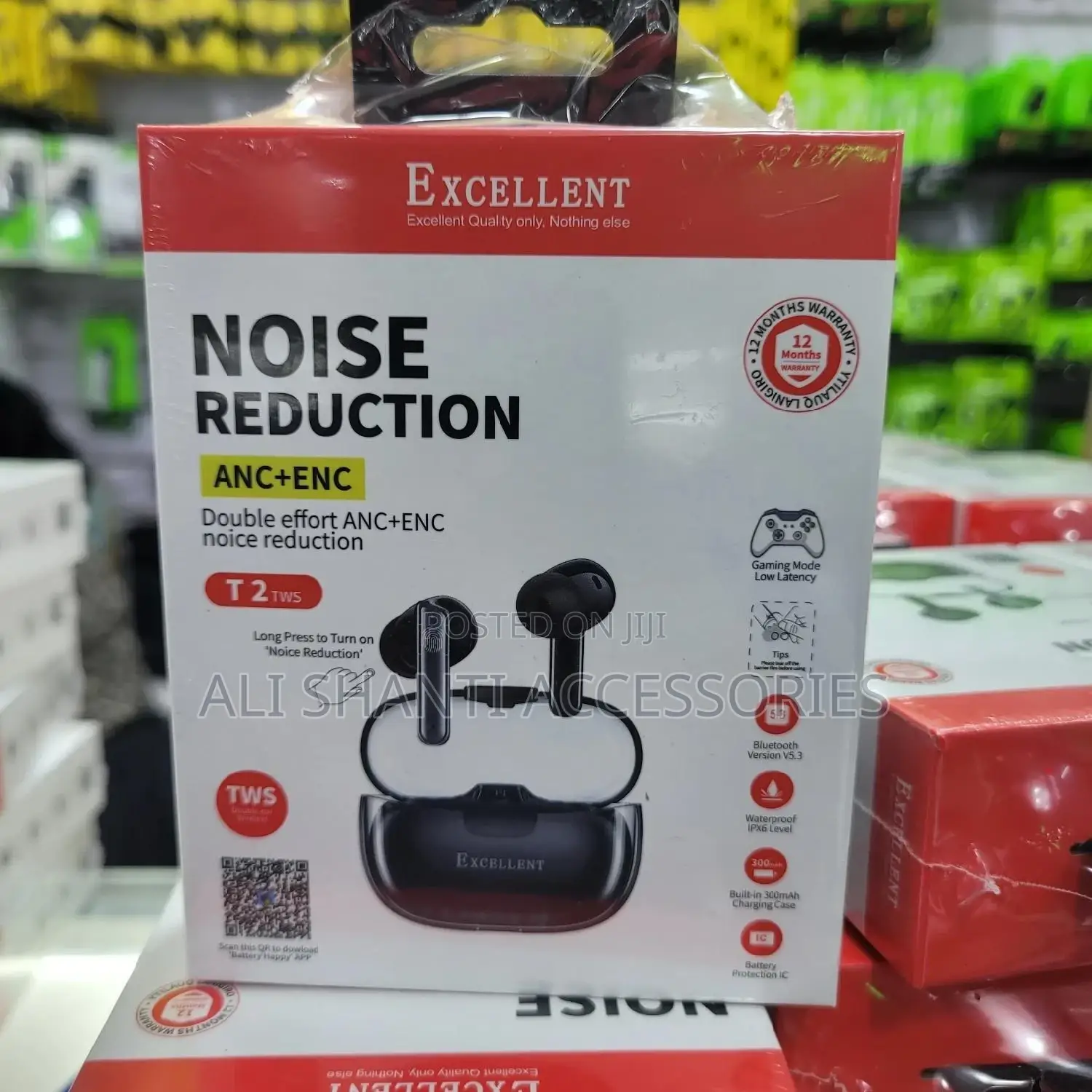 Noise Reduction Earbuds/Pure Bass Airpods/Excellent Earbuds