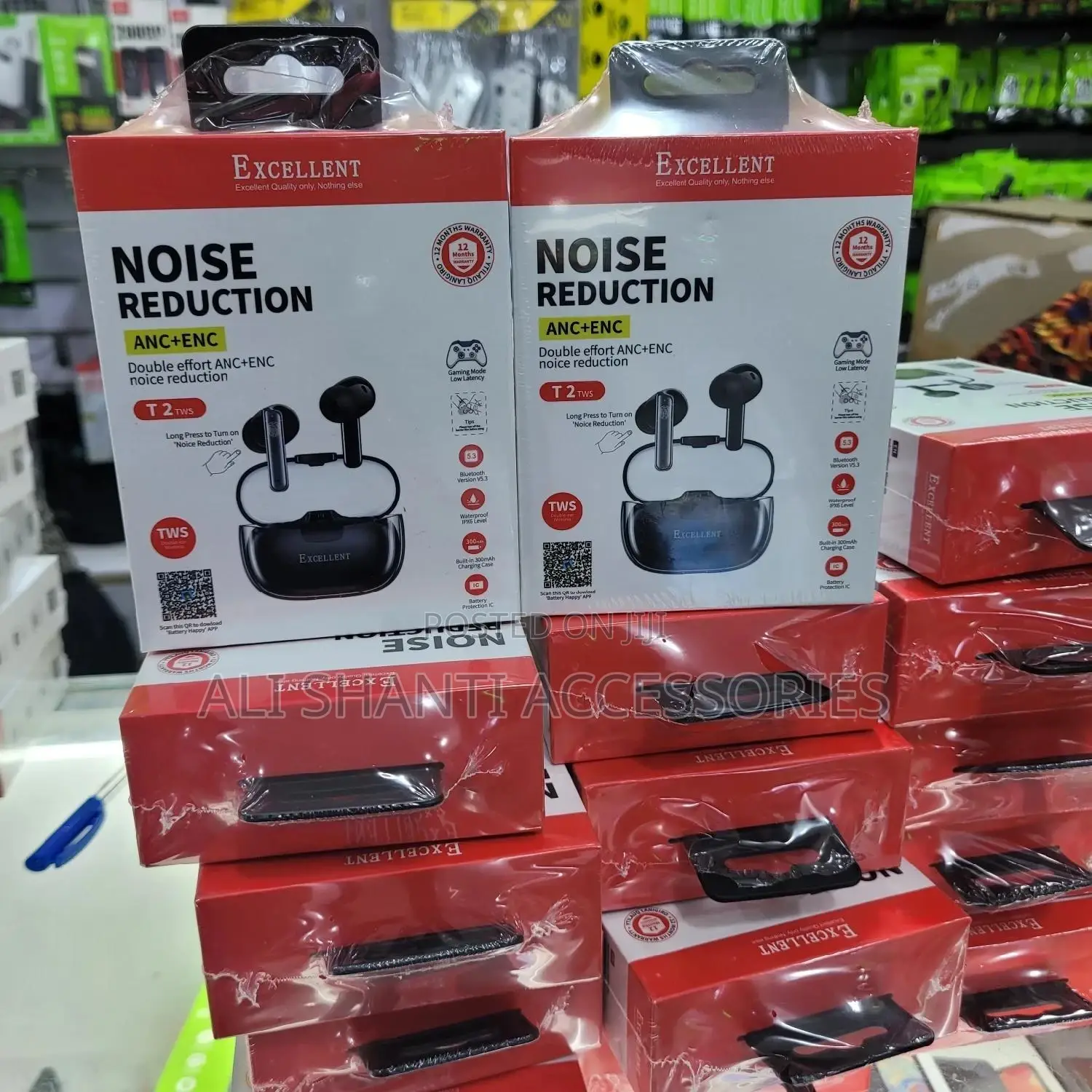 Noise Reduction Earbuds/Pure Bass Airpods/Excellent Earbuds