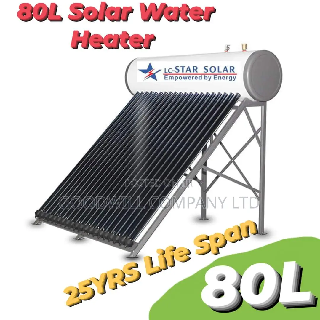 80 Liters Solar Water Heater Fast Sun Heating