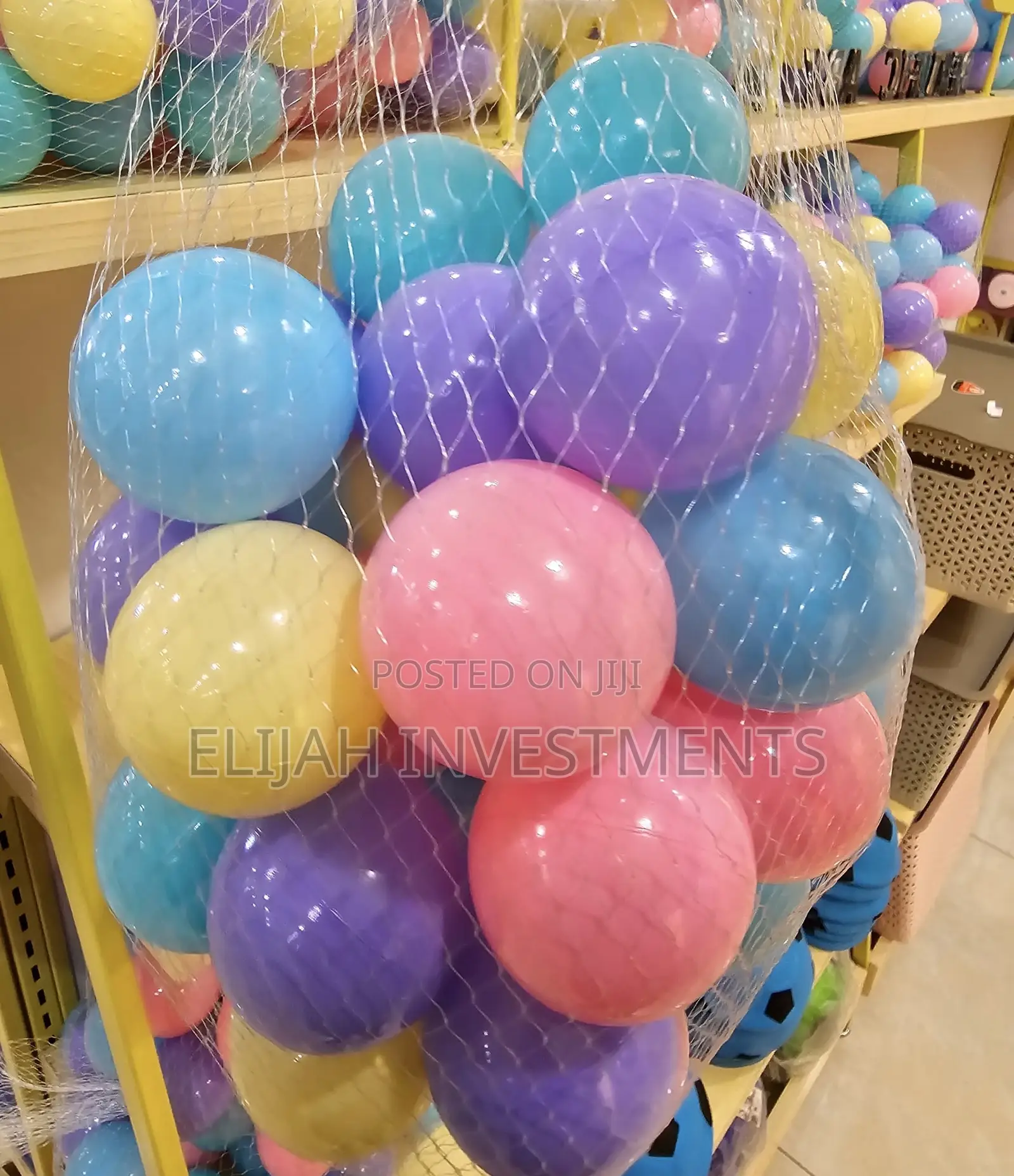50 Colorful Kids Play Balls