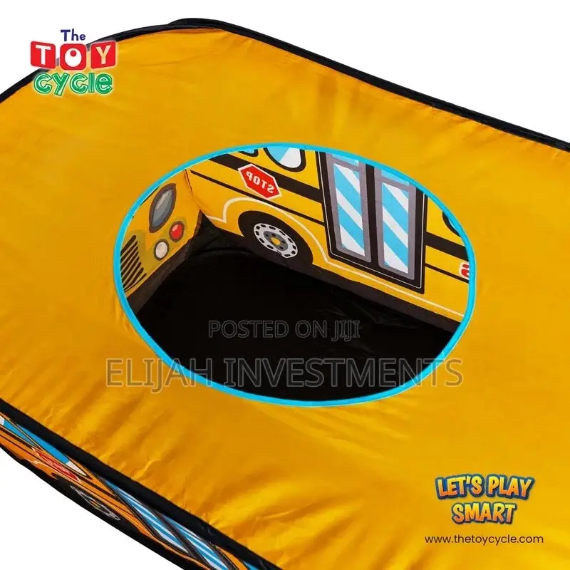 Baby Pop Up Tent House Bus Shape