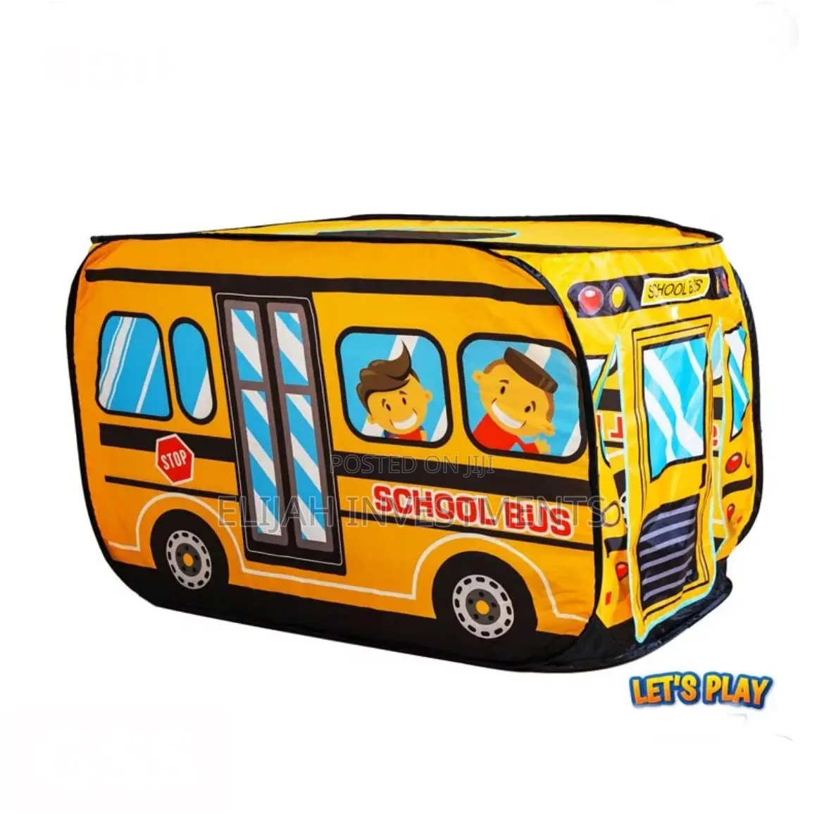 Baby Pop Up Tent House Bus Shape