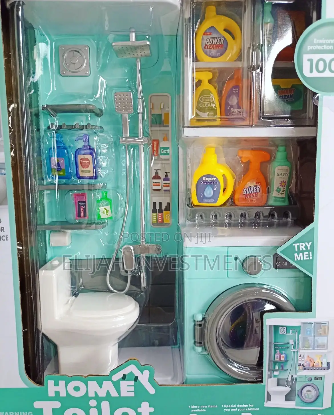 Kids Shower Room Play Set