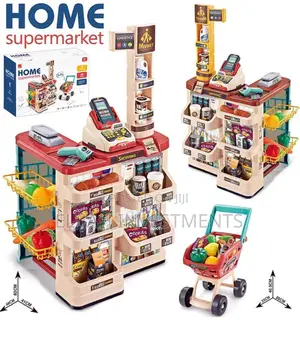 Super Market Shopping Set for Kids, 47pcs