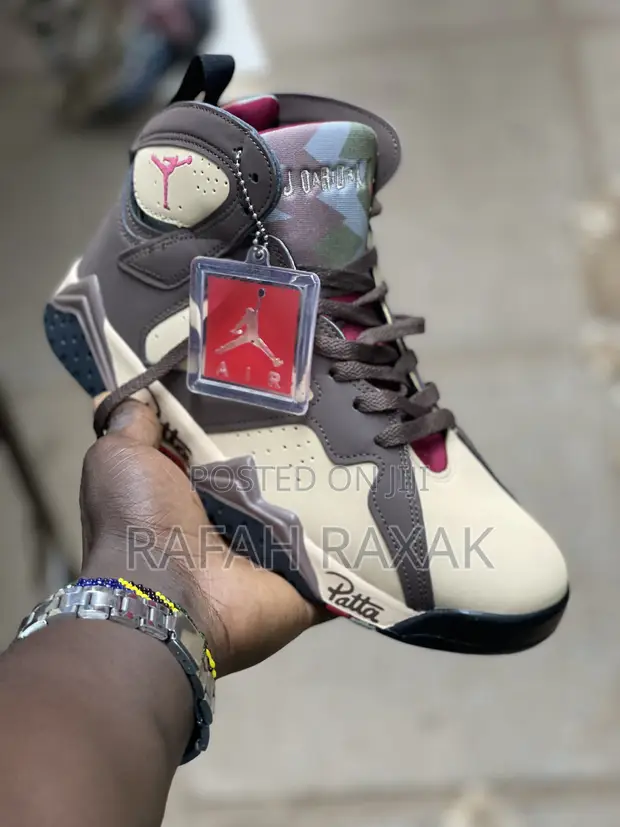 Jordan 7 Retro Patta Shimmer Men's - AT3375-200 - US