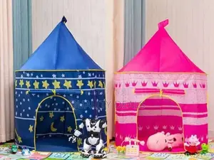 Kids Indoor Outdoor Castle Play Tent