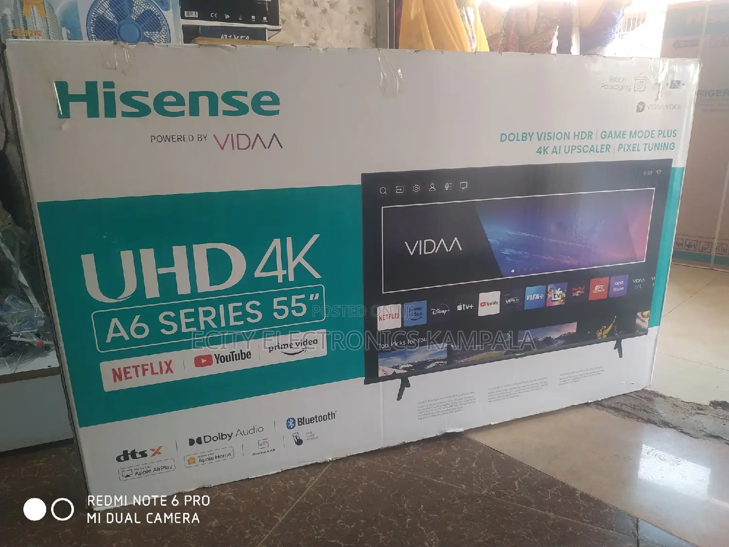 Uhd TV Hisense Smart 55"Inch