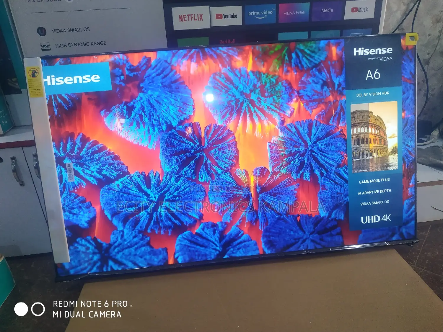 Uhd TV Hisense Smart 55"Inch
